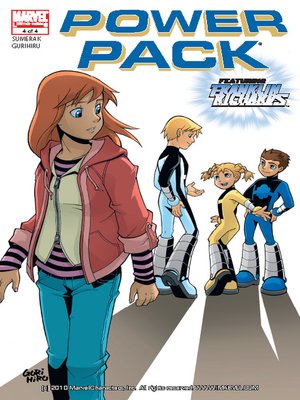cover image of Power Pack, Issue 4